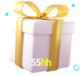 Receba seus bônus de boas-vindas no 55hh